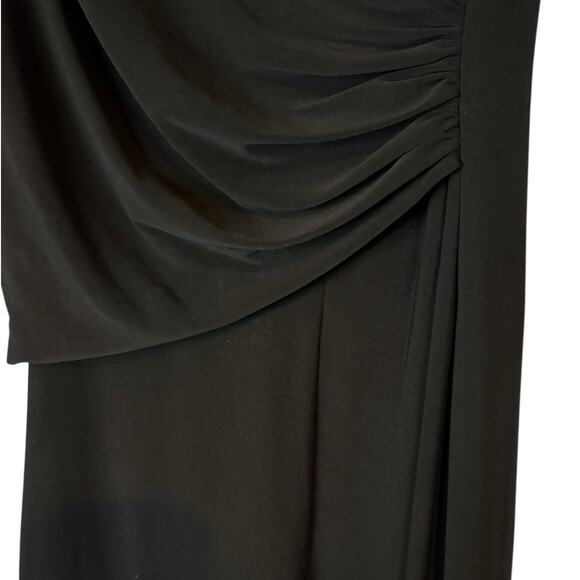 Norma Kamali Off Shoulder Sweetheart Catsuit Footie Evening Party Statement S - Picture 7 of 12